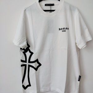 Chrome Hearts White Short Sleeve T-shirt